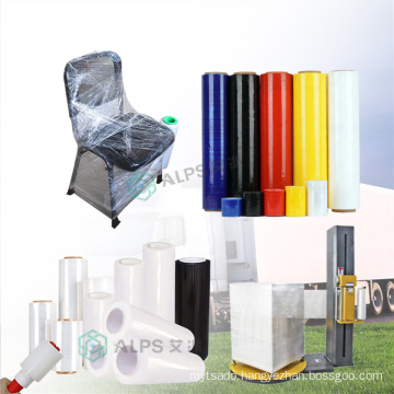 Alps Lldpe Film Stretch Shrink Wrap Film Roll Plastik Stretch Film Wrap Transparent for Packaging